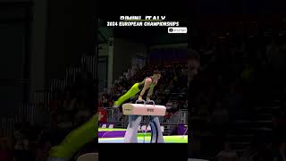 Rhys McClenaghan Wins Gold on Pommel Horse at 2024 European Championships [upl. by Tegan887]