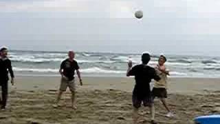 Beach Volley à Marseillan Plage [upl. by Odragde]