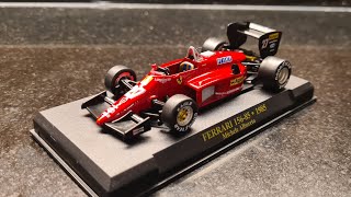 altaya 143 ferrari 15685 f1 1985 formula 1 Michele alboreto diecast model car [upl. by Peyter]