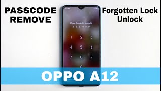 Oppo A12 Forgot Passcode Unlock [upl. by Nnov]