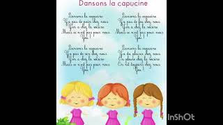 Dansons la Capucine  Comptine Francaise [upl. by Hametaf377]