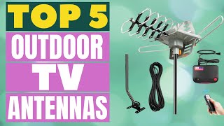 Top 5 Outdoor TV Antennas for Crystal Clear Reception [upl. by Bowers127]