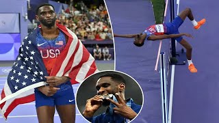 US high jumper Shelby McEwen defends not sharing gold before losing Olympics fans divided One Champ [upl. by Nobie]