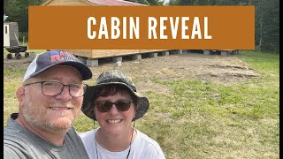 Our Maine Homesteads Amish Cabin Reveal [upl. by Dorr]