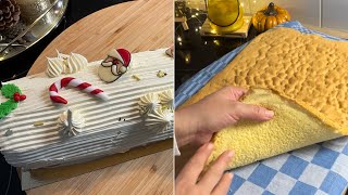 Recette Génoise pour bûche de noël [upl. by Goldman915]