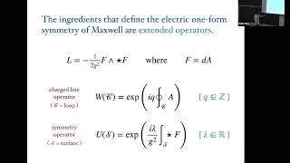 HEP Seminar  Generalized Symmetry in Dynamical Gravity [upl. by Yrannav]