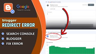 Redirect Error Google Search Console Blogger  Redirect Error in Blogger [upl. by Ellak]