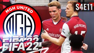 ARSENAL ARE OUR BOGEY TEAM  FIFA 22 MGH UNITED CAREER MODE S4E11 [upl. by Emera]