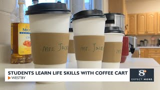 Westby students learn life skills with coffee cart [upl. by Ader]