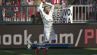 Comemoração do Cristiano Ronaldo no PES 2015 [upl. by Nelloc]