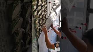 Bathroom Tile install 🔥🥰  shortvideo [upl. by Apgar]