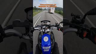 Crosser na estrada fazendo ultrapassagem motovideo motovlog crosser150 [upl. by Yrek376]