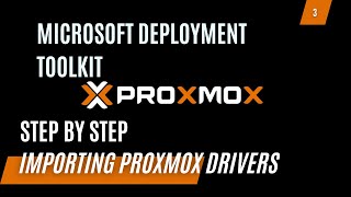 How to Import Proxmox Drivers into Microsoft Deployment Toolkit [upl. by Analram]