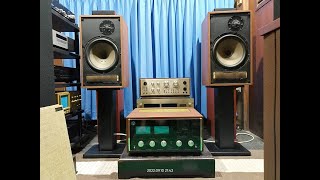 lungyimLUXKIT A3400 Tube Pre amplifier  McIntosh MC2105 Power Amplifier  Dynaco A25 Speaker 2 [upl. by Araf]