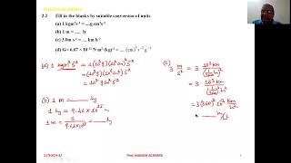 Fill in the blanks by suitable conversion of units a 1 kg m2 s2   g cm2 s2 b 1 m   ly [upl. by Abrams]