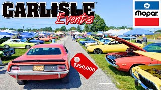 INSANE Mopar Prices Automotive Swap Meet Walkthrough  Carlisle 2023 FULL [upl. by Supple269]