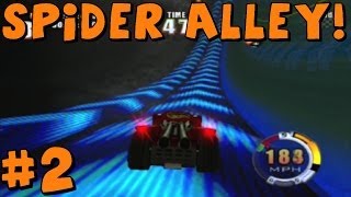 Tomcat Plays  Hot Wheels Stunt Track Challenge  Part 2  Spider Alley [upl. by Welcome]