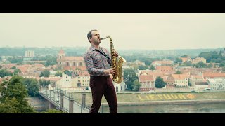 Adriano Celentano  Il Tempo Se Ne Va City View Saxophone Cover by JK Sax [upl. by Anait]