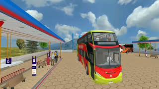 Bus Driving Bus Wala Game 3DIndian coach bus simulator [upl. by Ahsaenat]