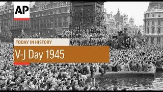 VJ Day  1945  Today In History  15 Aug 18 [upl. by Katherina819]