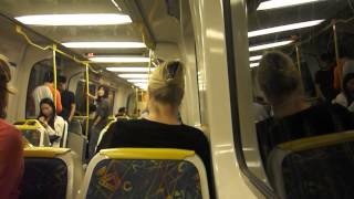 Metro Trains Melbourne  Onboard Flinders Street to South Yarra [upl. by Gib]