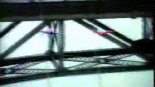 Reebok vs Nike Bungee Jumpers Commercial [upl. by Suivatnod]