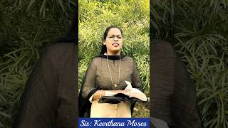 Sis Keerthana Moses  ytshorts yt youtube motivation love lofimusic music jesus jesuschrist [upl. by Cynde727]