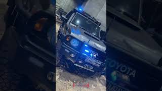 INSTALLED LAND CRUISER 70  WHELEN HHS3200WHELEN SA314AWHELEN IONB6WHELEN HOWLERWHELEN ULF44 [upl. by Arihsaj]