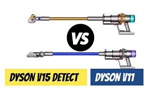 Dyson V15 Detect vs V11 🔥 Diferencias en potencia y TECNOLOGÍA [upl. by Aneehsar]