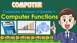 Computer 3 Lesson 2 Quarter 1  Computer Functions  Computer Subject [upl. by Asyar]