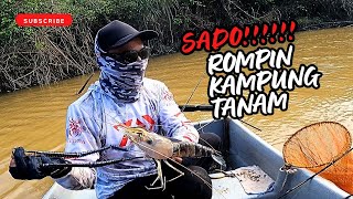 JENGGO ROMPIN KAMPUNG TANAMMANCING UDANG GALAH vlog120 unlimitedfishing unlimitedhobby [upl. by Derraj]