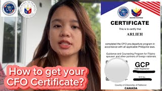 HOW TO GET YOUR CFO CERTIFICATE  REQUIREMENTS  ONLINE APPOINTMENT  CFO 2024 [upl. by Melly]