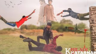 Khatarnak khiladi Action Spoof  Rebel star Prabhash  Vfx villain [upl. by Sajovich144]