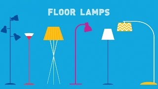 Types of Floor Lamps How to Choose [upl. by Lorola670]