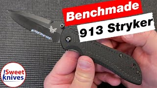 Benchmade 913 Nitrous Stryker Knife Review [upl. by Mailiw]