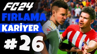 FC 24 ARDEN OYUNCU KARÄ°YERÄ° 26  DERBÄ° MAÃ‡INDA DE BRUYNE Ä°LEÂ KAVGA [upl. by Rebe682]