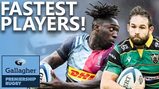 Need For Speed  Premiership Rugbys Fastest Players  Reinach Ibitoye and More  Premiership Rugby [upl. by Hudnut453]