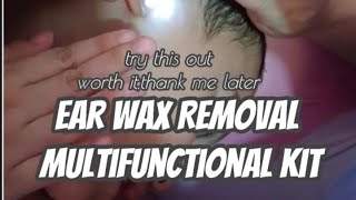 Ear wax removal kit multifunctional available in SHOPEE and LAZADA sa Pinas Amazon and Walmart [upl. by Bezanson]