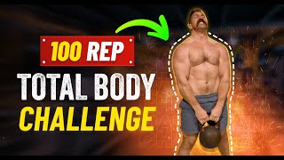 100 Rep Kettlebell Challenge Full Body Workout to Push Your Limits  Coach MANdler [upl. by Unity]