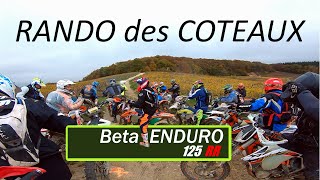 Rando des coteaux Beta 125 RR [upl. by Nodnnarb803]