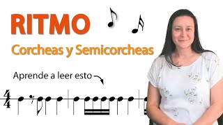 Ritmo CORCHEAS y SEMICORCHEAS  Aprende Música [upl. by Atil]