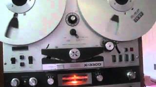 AKAI X330D Reel to Reel [upl. by Airamzul830]