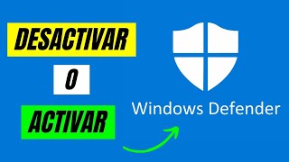 Desactivar el Antivirus WINDOWS DEFENDER en Windows 10 [upl. by Eneluj]