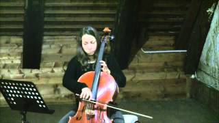 Violetta Schildknecht Cello quotStückquot für Cello Solo 2015 [upl. by Nordin570]