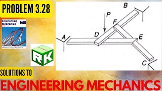 Engineering Mechanics Problem 328 solution  Timoshenko Parallel forces in a plane [upl. by Deny]