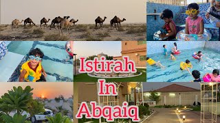 One night at istirah in abqaiq dammamfarm house in abqaiq dammamBest place to hangout [upl. by Pressman]