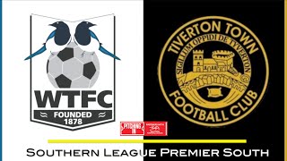 HIGHLIGHTS Wimborne Town v Tiverton Town Southern League Premier South [upl. by Aicnom821]