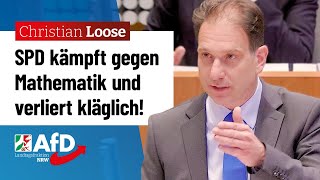 SPD kämpft gegen Mathematik und verliert kläglich – Christian Loose AfD [upl. by Kelam]