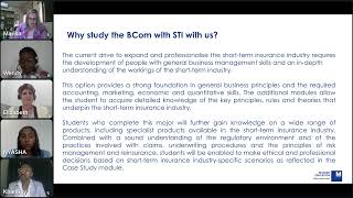 BCom with a major in Short Term Insurance  BCom with a major in Risk and Compliance webinar 2024 [upl. by Surdna]