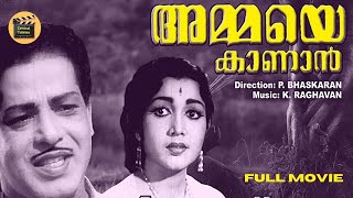 Ammaye Kaanaan 1963 Malayalam Full Movie  Sathyan Madhu Ambika  Central Talkies [upl. by Nassi557]